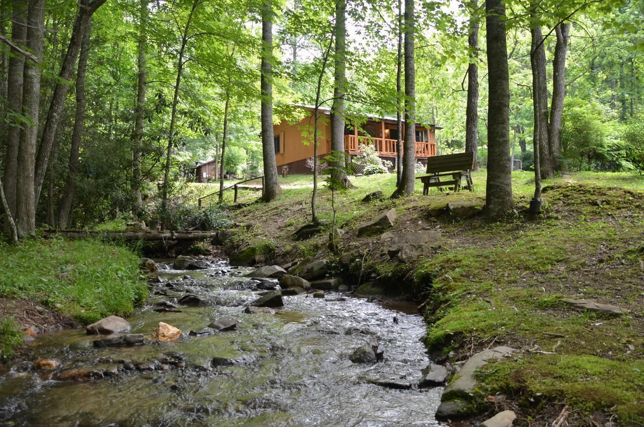 Panther Creek Cabins Cherokee Exteriér fotografie